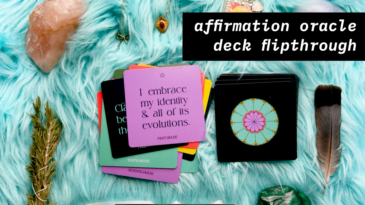 Assertions Affirmation Oracle Deck Flipthrough